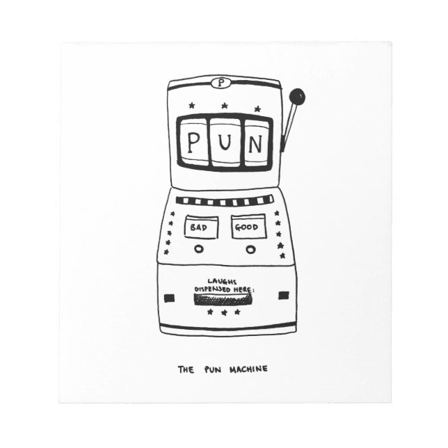 Die Puppenmaschine Notizblock (Vorderseite)