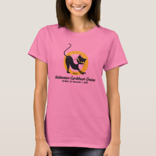 "Die PURRfect Kreuzfahrt-" Damen-Wecker-T - Shirt
