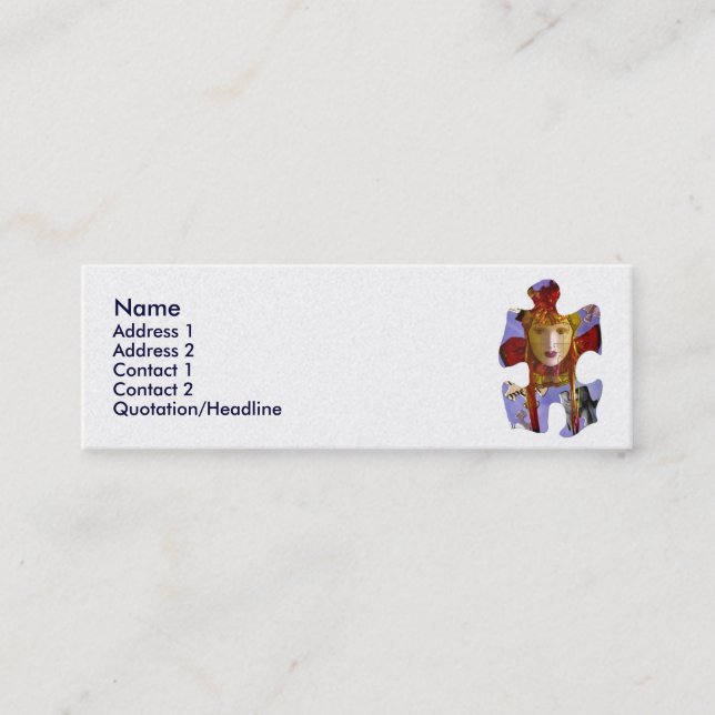 Die Puzzler Visitenkarte (Vorderseite)