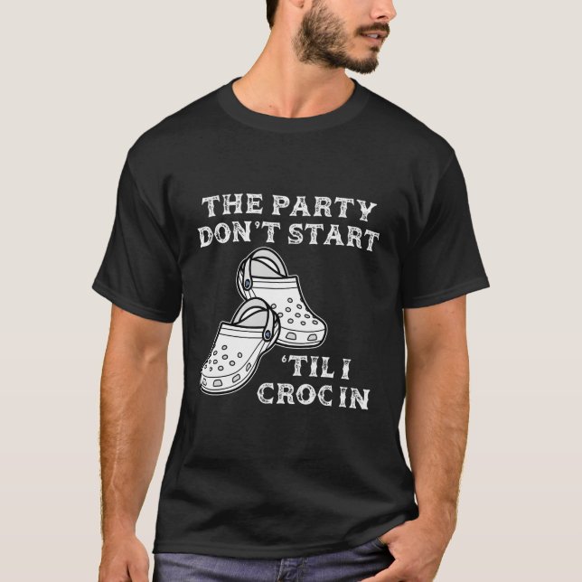 Die Py Don nicht St Til L Croc in Nurse T-Shirt (Vorderseite)