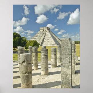 Die Pyramide Kukulkans Poster