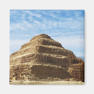 Die Pyramide von Djoser - Sakkara, Ägypten Magnet