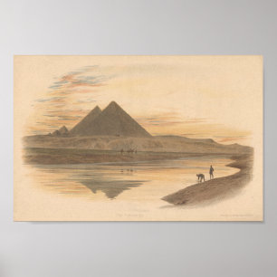 Die Pyramiden Poster