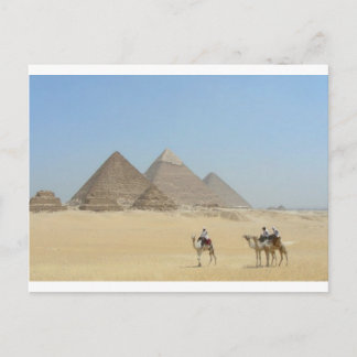 Die Pyramiden Postkarte