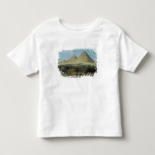 Die Pyramiden von Giseh, c.2589-30 BC, altes Kleinkind T-shirt
