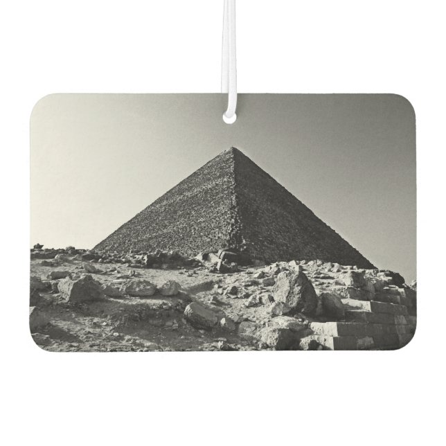 Die Pyramiden von Gizeh, Ägypten Autolufterfrischer (Vorderseite)
