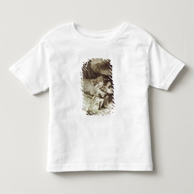 Die Qual im Garten Kleinkind T-shirt (Vorderseite)