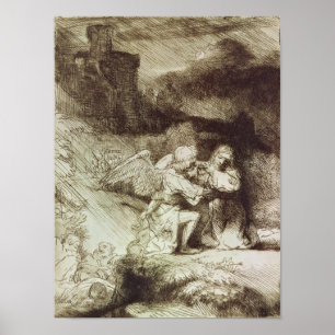 Die Qual im Garten Poster