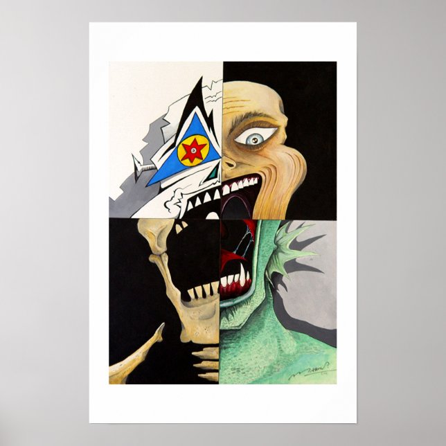 Die Qual in mir Poster (Vorne)