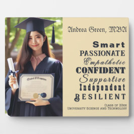 Die Qualität der Großfrauen, Foto-Graduate-Plaque Fotoplatte