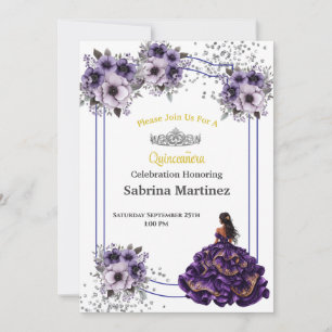Die Quinceanera-Einladung Einladung