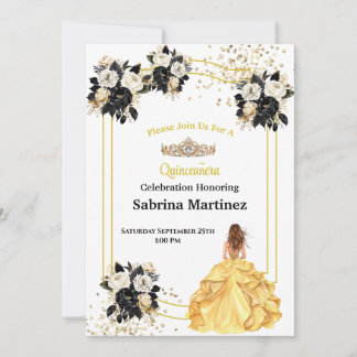 Die Quinceanera-Einladung Einladung