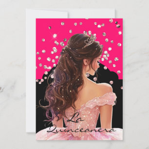 Die Quinceanera-Einladung Einladung