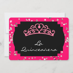 Die Quinceanera-Einladung Einladung