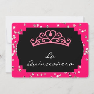 Die Quinceanera-Einladung Einladung