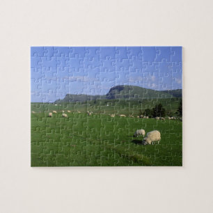 Die Quiraing-Berge, Insel Skye, Highlands, Puzzle
