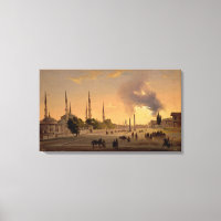 Die Racecourse von Constantinopel (Öl auf Leinwand