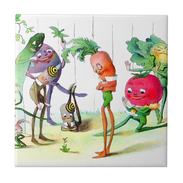 Die Rache 2 der Vege-Männer Fliese (Vorderseite)