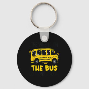 Die Räder an den Kleinkindern im Bus, die zurück z Schlüsselanhänger