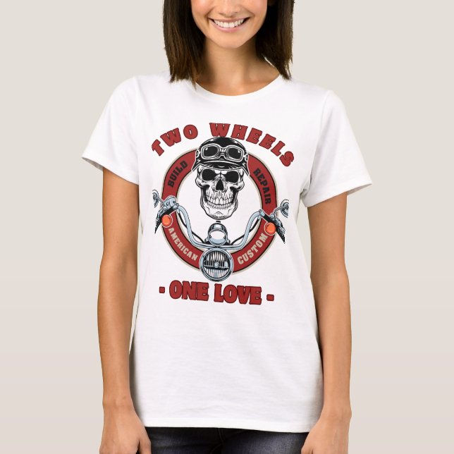 Die Räder, ein Liebe T - Shirt (Vorderseite)