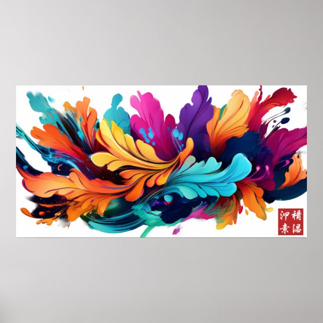 Die Raging-Blätter Poster (Vorne)