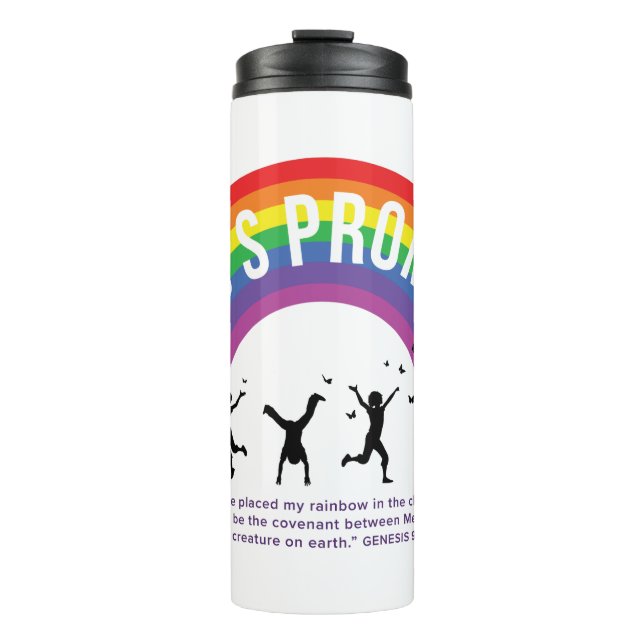 Die Rainbow Truth Genesis 9 Kids Thermal Tumbler Thermosbecher (Vorderseite)