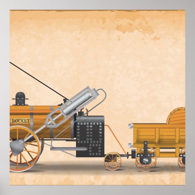 Die Rakete Poster (Vorne)