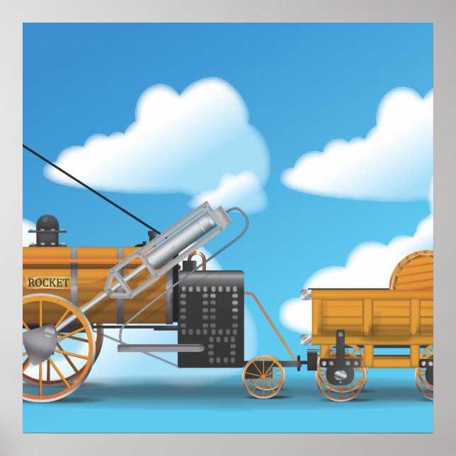 Die Rakete Poster (Vorne)