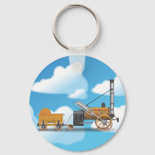 Die Rakete Schlüsselanhänger