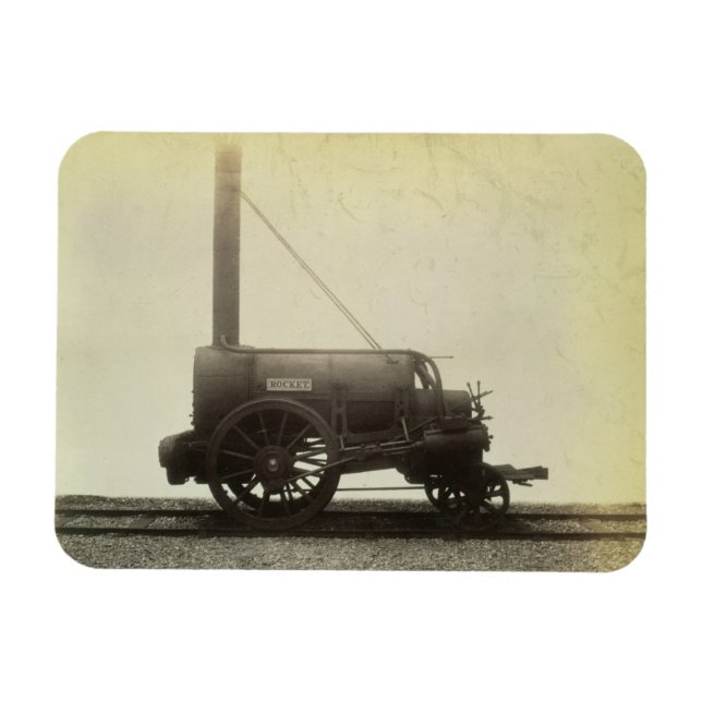 Die "Rakete" von George Stephenson (1781-1 Magnet (Horizontal)