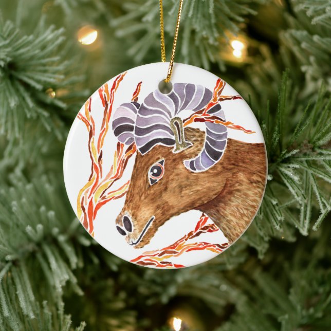 Die Ram - Jesse Tree Keepake Ornament (Baum)