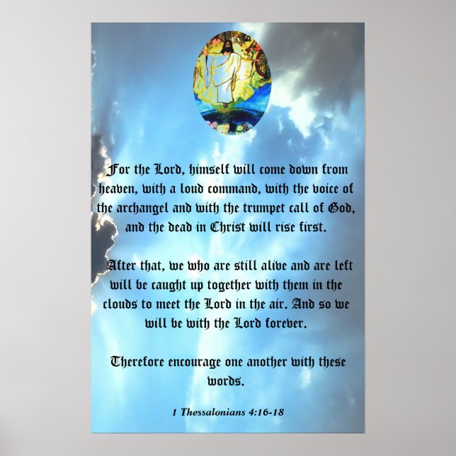 DIE RAPTUR DER CHRISTEN POSTER (Vorne)
