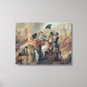 Die RasierTasse von Lille, 1793 Leinwanddruck