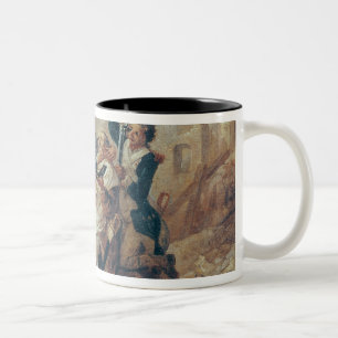 Die RasierTasse von Lille, 1793 Zweifarbige Tasse