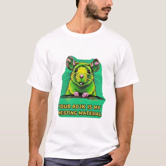 Die Ratte des Anlegers T-Shirt (Vorderseite)