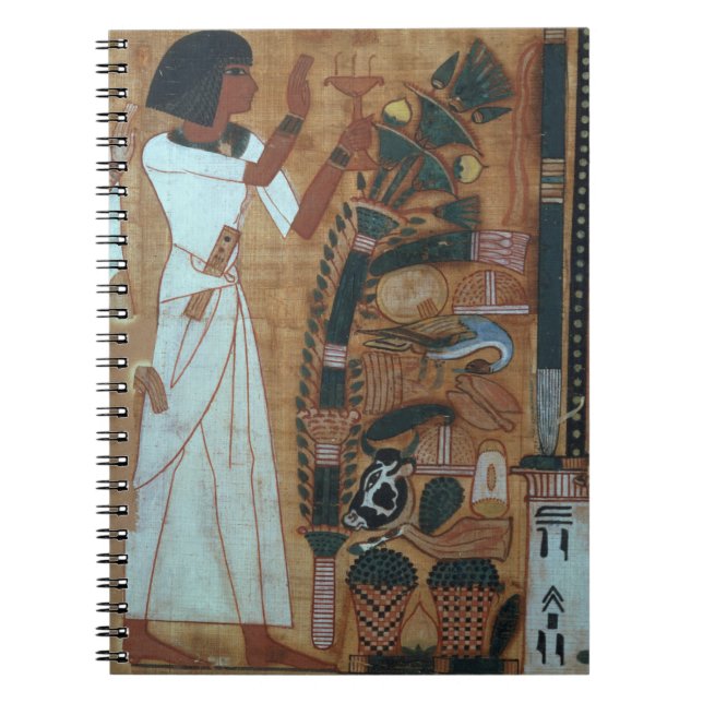 Die Räucherung von Osiris, Seite vom Buch von Th (Vorderseite)