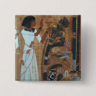 Die Räucherung von Osiris, Seite vom Buch von Th Button