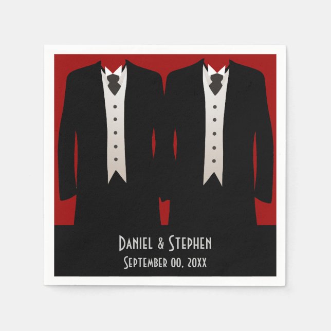 Die Räume Serviette (Vorderseite)