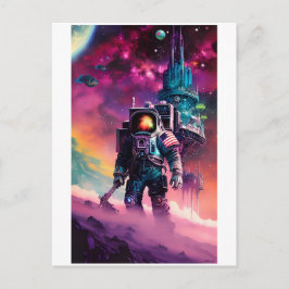 Die Raumfahrer Postkarte