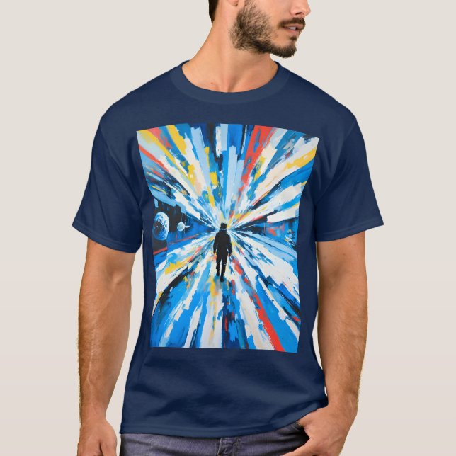 Die Raumgeschwindigkeit T-Shirt (Vorderseite)