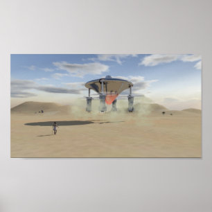 Die Räumlichkeiten von Ezekiel Poster