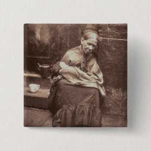 Die Raupen, "vom Straßen-Leben in London", 1877-7 Button