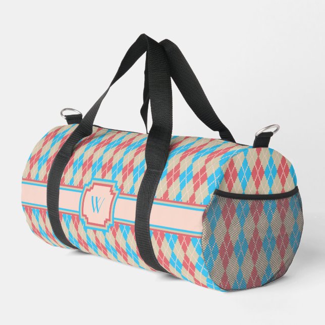 Die Raute am Strand Duffle Bag (Rechte Ecke)