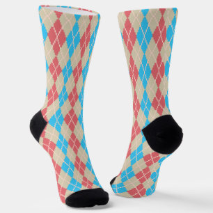Die Raute am Strand Socken