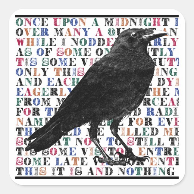 Die Raven Stickers (Vorderseite)