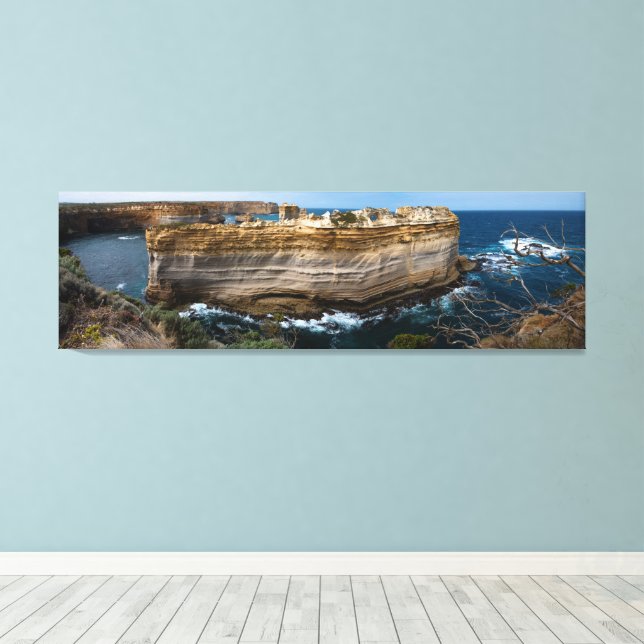 Die Razorback, Great Ocean Road, Victoria Leinwanddruck (Insitu (Holzboden))