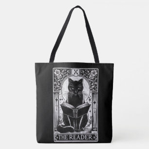 Die Reader Black Cat Tarot Card
