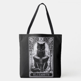 Die Reader Black Cat Tarot Card
