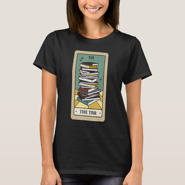 Die Reader Tarot Card bucht das Bekleidungsbuch T-Shirt (Vorderseite)