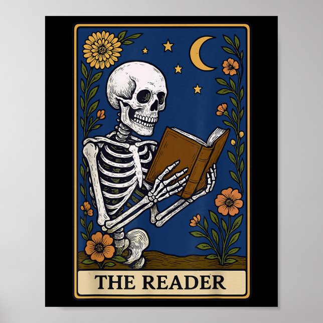 Die Reader-Tarot-Karte Poster (Vorne)